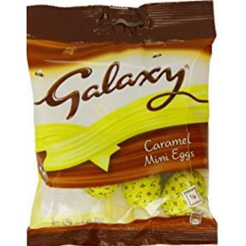 Galaxy Chocolate Caramel Mini Eggs Bag