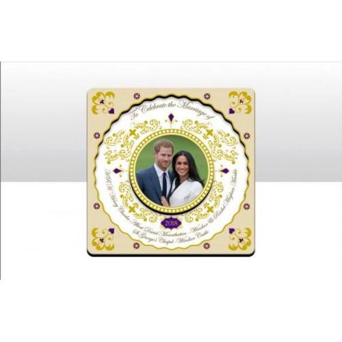T - Royal Wedding - Wooden Magnet 72 pk