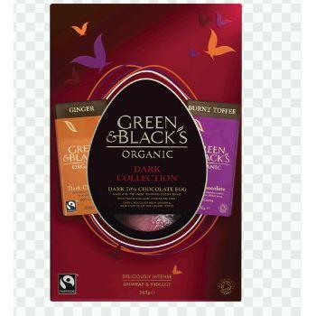 Green/Black Dark Egg Large 4 x 345g