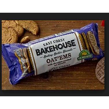 ECB Milk Chocolate  Enrobed Oat Biscuits