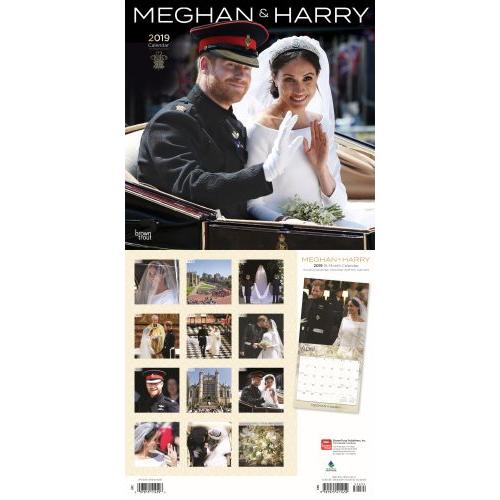 2019 Meghan and Harry Square Calendar
