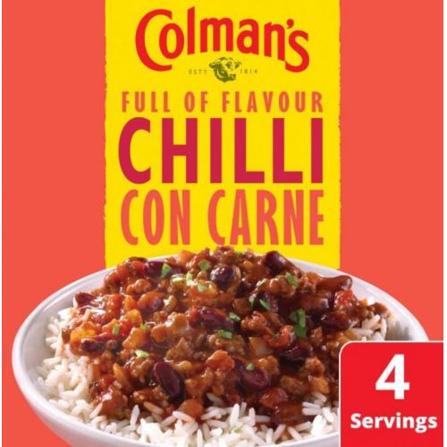 Colmans Sachets Chilli Con Carne 16 x 50g