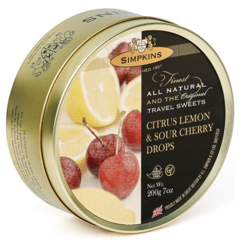 Simpkins Citrus Lemon & Sour Cherry Tin