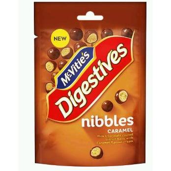 McVities Digestives Nibbles Caramel