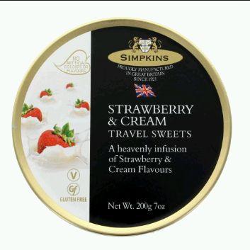 Simpkins Strawberry & Cream Tin