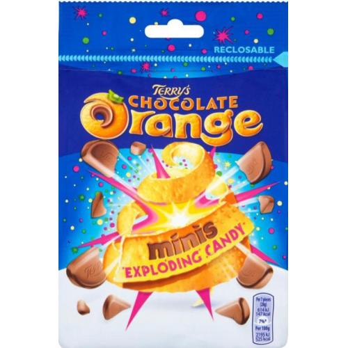 Chocolate Orange with Popping Candy