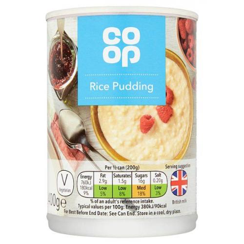 Coop Rice Pudding
