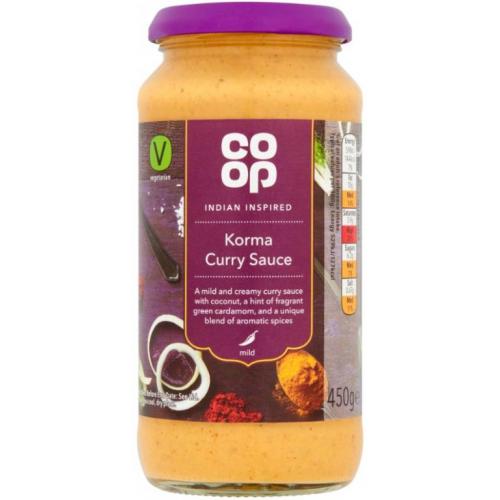 Coop Indian Inspired Korma Curry Sauce
