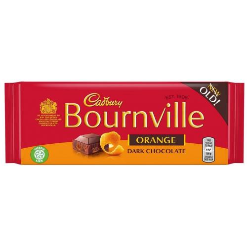 Cadbury Bournville Dark Chocolate Orange 18 x 100g