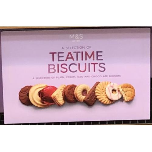 M&S Teatime Selection