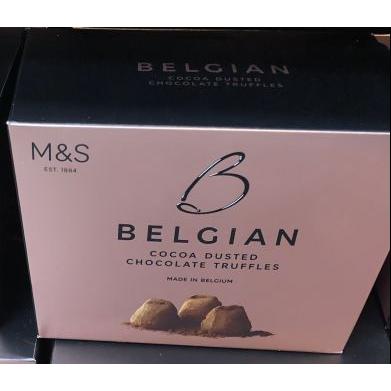 M&S Belgian Cocoa Dusted Chocolate Truffles