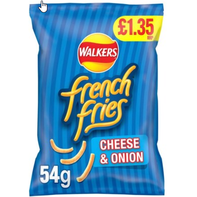 Walkers French Fries - Cheese & Onion