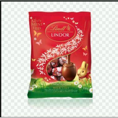 Lindt Lindor Milk Mini Eggs Bags