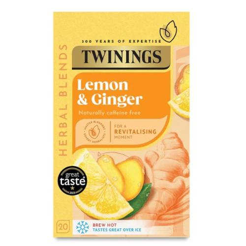 Twinings Tea Bags Lemon & Ginger