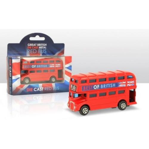 Die Cast - Metal Famous Red London Bus