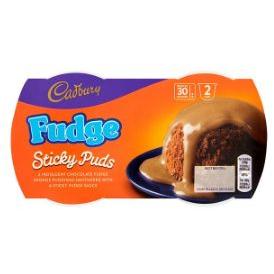 Cadbury Sticky Puds - Fudge