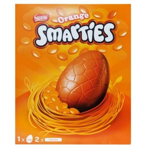 E Nestle Smarties Orange Large Egg  162120