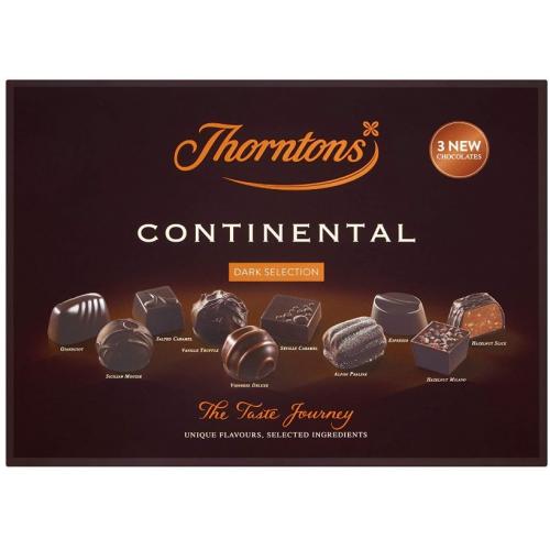 Thorntons Continental Dark Chocolate Box