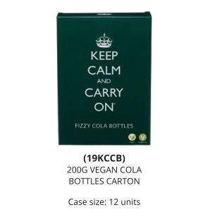 IB - 19KCCB - Keep Calm Vegan Cola Bottles Carton