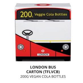 IB - TFLVCB - London Bus Carton Vegan Cola Bottles