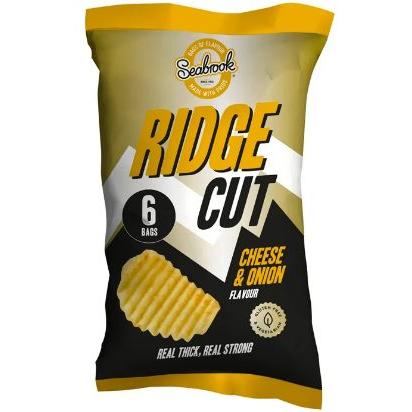 Crisps Seabrook Ridge Cheese & Onion