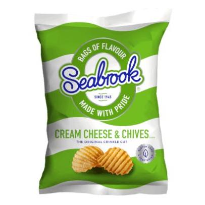 Seabrook Crisps - Cream Cheese & Chive