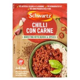 Schwartz Sachets Chilli Con Carne Mix 12 x