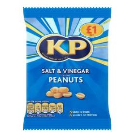 KP Snacks Salt & Vinegar Peanuts 12 x