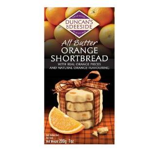 Duncans Shortbread - Orange Shortbread Box