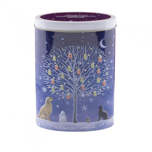 Gardiners Tree of Christmas Gifts Clotted Cream Fudge Tin