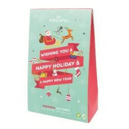 IB Poshpin Happy Holiday Message Carton Vegan Christmas Jelly Sweets
