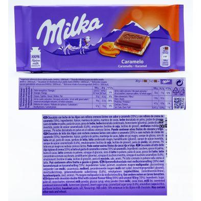 Milka Milk with Caramel