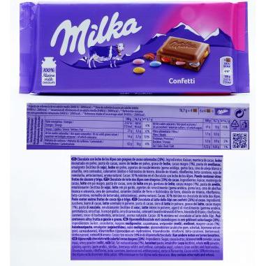 S - Milka Confetti 22 x