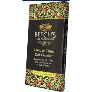 Beechs Dark Chocolate Lime & Chilli Bar