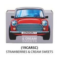 IB - 19CARSC - British Heritage Car Strawberries & Cream Carton