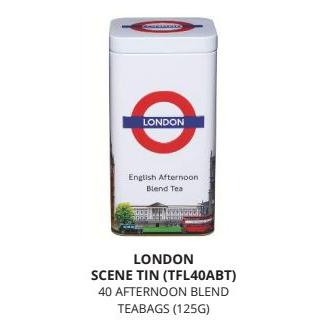 IB - TFL40ABT - London Scene Tin 40 English Afternoon Blend Teabags