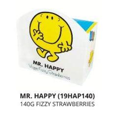 IB - 19HAP140 - Mr. Happy Vegan Fizzy Strawberries