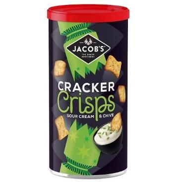 Jacobs Cracker Crisps Caddy - Sour Cream & Chive