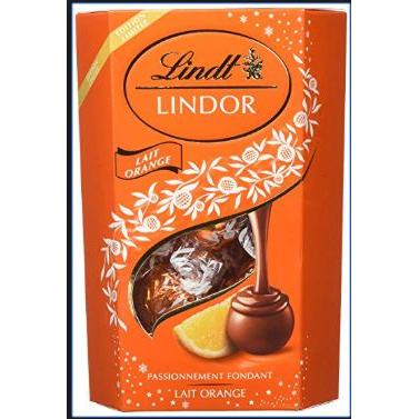 Lindt Lindor Milk Orange Cornet