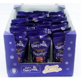 Cadbury Mousse Snowman Orange