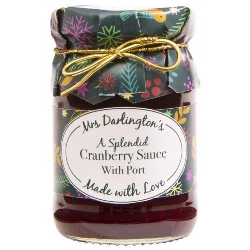 Mrs Darlington Cranberry Sauce with Port