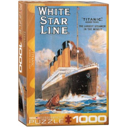 Puzzle - Titanic White Star Line