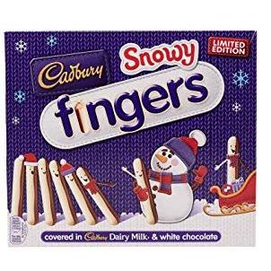 X Cadbury Snowy Fingers 10 x  4041135
