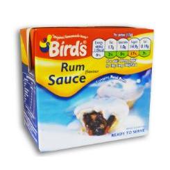Birds Rum Sauce