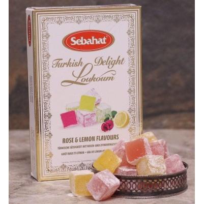 Sebahat Rose & Lemon Flavour Turkish Delight