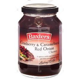 Baxters Cranberry & Caramelised Red Onion Chutney