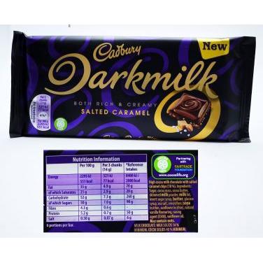 Cadbury Dark Milk Salted Caramel