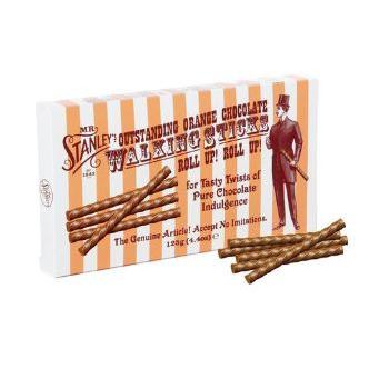 Mr Stanleys Confections Chocolate Orange Walking Sticks