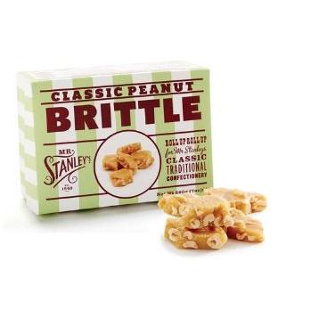 X Mr Stanleys Confections Peanut Brittle 12 x  GCC230