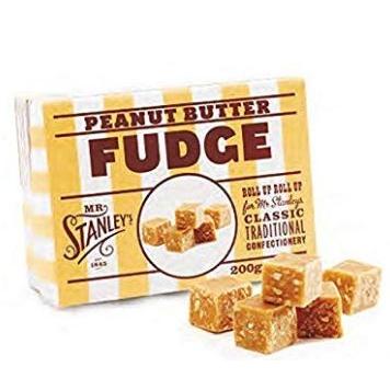 X Mr Stanleys Confections Peanut Butter Fudge 12 x  GCC705